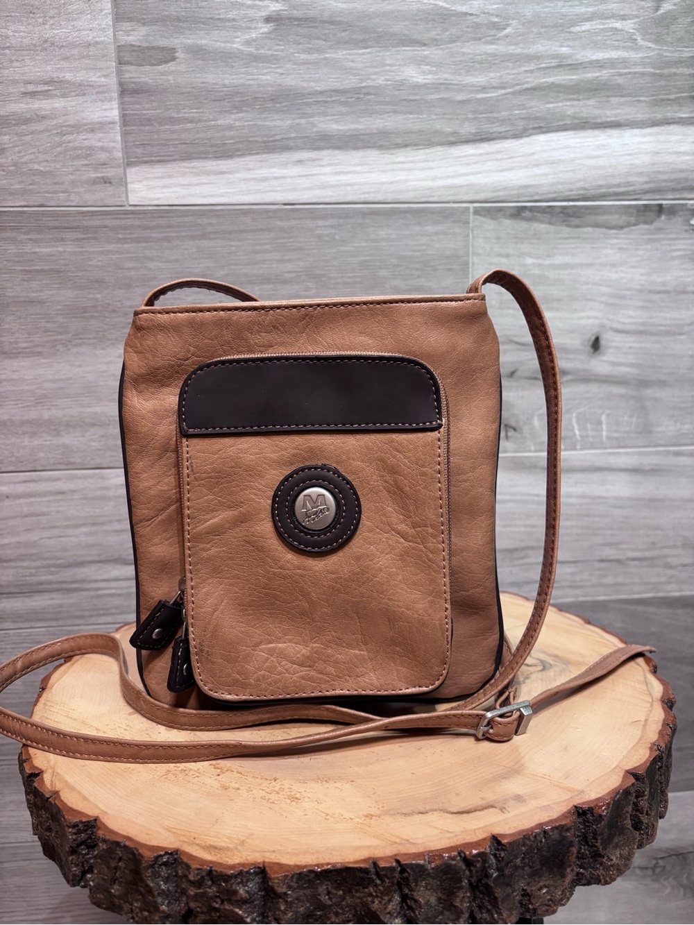 Mouflon Crossbody Bag | Made in Canada | Classic Two-Tone